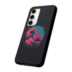 Great Dream Wave Circular Badge Vaporwave Phone Case – Japanese Aesthetic