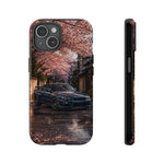 Cherry Blossom Street Scene R34 Skyline GTR Tough Case | Car Photo Cover