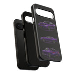 Purple R33 Skyline GTR JDM Sports Car Phone Case Tough Multi View