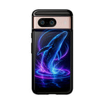 Neon Holographic Whale Phone Case | Tough Case