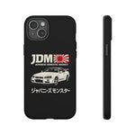 R34 Skyline GT-R JDM Rising Sun Tough Phone Case Cover Gift