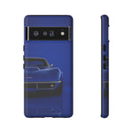 C3 Phone Case Blue, Stingray Classic Sports Car Tough Cover