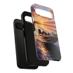 Sunset Bass Fishing Boat phone case | Tough Cover