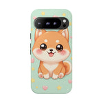 Shiba Inu Kawaii Chibi Smile Pet Dog Art Tough Phone Case