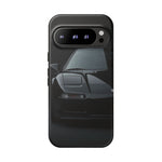 Black NSX Low-Key Minimal Tough Phone Case for 90s JDM Fans