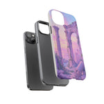 Roman Ruins Pastel Sky Vaporwave Art Tough Phone Case