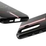 Camaro ZL1 Phone Case, Black Red Racing Stripe Studio Cover, Gift