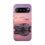 Silver Hakosuka Skyline Mirror Lake Tough Phone Case
