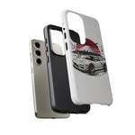 NSX Retro Mount Fuji Illustration JDM phone case | Tough Cover