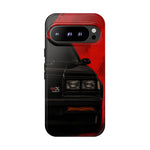 GNX Black Ember Red Tough Phone Case