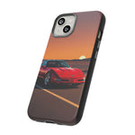 Red C4 ZR-1 King of the Hill Art Tough Phone Case