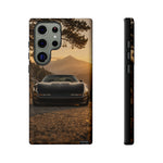 C4 ZR1 Corvette Phone Case, Black Misty Mountain Pass Cover
