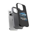 Chevy K10 Cheyenne Super Blue Classic Truck Tough Phone Case