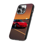 Red C4 ZR-1 King of the Hill Art Tough Phone Case