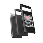 R34 Skyline GT-R Sakura Mountain JDM Tough Phone Case Gift