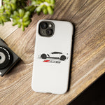 White C7 Z06 Phone Case for Chevy Vette Fans, Tough Cover