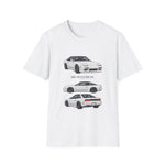 1989 240SX Car Illustration T-Shirt | JDM Coupe Side Front Rear