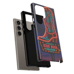 Neon Cowboy Boot phone case | High Noon Saloon design