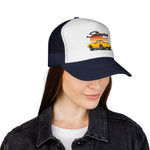 1973 Chevy Corvette Stingray Trucker Cap Hat | Classic C3 Vette Mesh Snapback