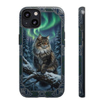 Norwegian Forest Cat Nordic Art Tough Phone Case