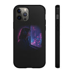Girl at Window Night Cityphone Case | Tough Case