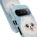 Samoyed Kawaii Snowball Chibi Art Tough Phone Case
