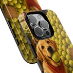 Golden Retriever with Tennis Ball phone case | Cute Dog Art, Tennis Ball Pile
