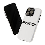 RX-7 Logo Phone Case for JDM Fans, Tough Protective Cover