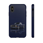 Navy Blue Chevy OBS Truck Phone Case, Classic Cover