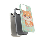 Shiba Inu Kawaii Chibi Smile Pet Dog Art Tough Phone Case