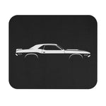 Muscle Car 1970 Challenger mouse pad | Silhouette, Racing Desk Mat