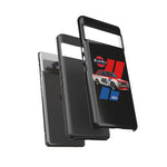 VintageDatsun 510 Racing Stripe JDM Tough Phone Case Cover Gift