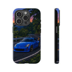 350Z Touge Blue Sports Car Road Sunset JDM phone case | Tough Cover