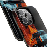 1969 Camaro Fire Ice Muscle Tough Phone Case Cover Gift Art