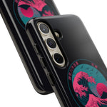 Great Dream Wave Circular Badge Vaporwave Phone Case – Japanese Aesthetic