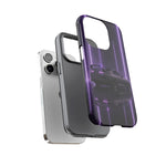 Matte Gray MK4 Supra Violet Neon Pillars Case
