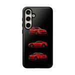 Red 370Z Sports Coupe Tough Phone Case for JDM Enthusiasts