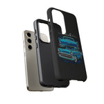 1957 Bel Air Blue Classic Cruiser Tough Phone Case Cover Gift