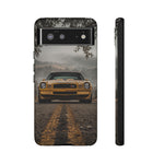 Camaro Z28 Phone Case, Gold 77 Foggy Country Road Cover