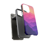 Pastel Mountain Haze Vaporwave Art Tough Phone Case