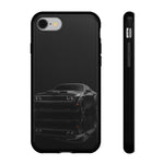 Black Muscle Car Challenger phone case | Tough Cover