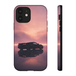 C8 Corvette Silhouette Pastel Horizon Case