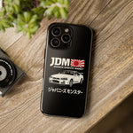 R34 Skyline GT-R JDM Rising Sun Tough Phone Case Cover Gift