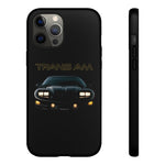 Dark 1998 Trans Am Front View Muscle Car Tough Phone Case Gift