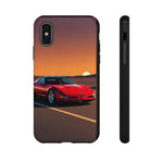 Red C4 ZR-1 King of the Hill Art Tough Phone Case