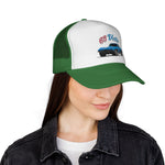 1965 Corvette Trucker Cap Hat | Classic C2 Sting Ray 65 Vette Mesh Snapback