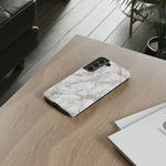 White Marble Pattern Phone Case | Tough Cover