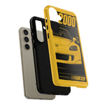S2000 Spa Yellow Retro 90s JDM Car Tough Phone Case