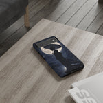 Geisha Parasol Moonlight Art Tough Phone Case