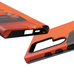 Orange 240Z Phone Case, Classic 70s JDM Sports Car Cover